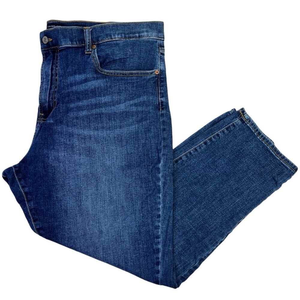 Lucky Brand Men's Caprea Athletic Straight jeans medium wash - 40 x 29